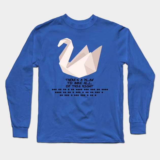 Prison Origami Long Sleeve T-Shirt by geeklyshirts